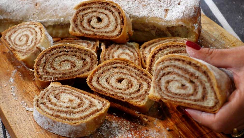Strudel de post cu nuca